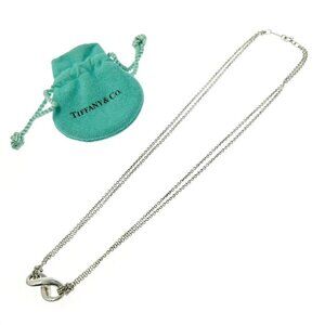 Tiffany & Co Silver Infinity Necklace 7.5 g 925 Engraved Necklace